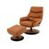 13 Poltrona de Massagem Montana Rivatti Estofado PU Marrom Base Madeira c_ Apoio para Pes c_ Controle